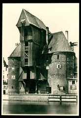 Gdansk – Crane – Gdansk Poland – Photo 8x13cm