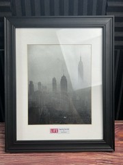 Life Magazine Foggy New York 1933 Eliot Elisofon Framed Photo Print NYC Empire
