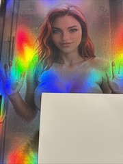 Ariel Shower Cosplay Bangers Comics Virgin FOIL Cover Ltd 10 WHAT CAN I SAY WOW