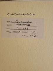 ORNAMENTAL LARGE ORIGINAL SIGNED ART PHOTO COLOR STETTNER VTG MATTE NJ CAMERA