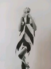 Bert Stern – Marilyn Monroe – with black/white scarf – limited & signed