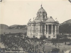Palacio Monroe Rio De Janeiro Brazil Rare 1930’s Vintage Original 7×9 Photo