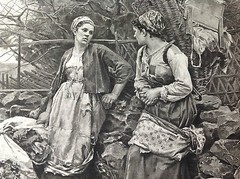 Ridgway Knight «A. Halt» Photogravure Goupil & Co D. Appleton & Co NY