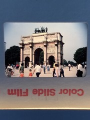 Lot Of 38 1983 Paris France Vacation Amateur 35mm Color Slides