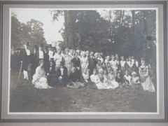Orig.1910-20s Photograph Cambridge Celebration of Historical Monical’s Victorian