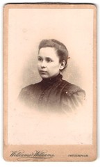 Photograph Williams & Williams, Swansea, 208, High Street, Pretty Woman in the Dark