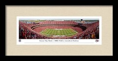 Kansas City Chiefs 5×15 Panoramic Print-Matted & Framed