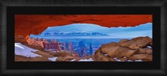 Peter Lik 150 CM Timeless Land, Dark Ash Frame, Mint Condition, $8,000 All COA