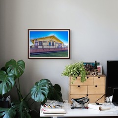 13×19 Fine Art Photography Print – Westcliffe Station – Archival Photo Paper