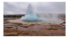 Exploding Iceland Geyser, High Resolution Image, Many Formats, TV Art