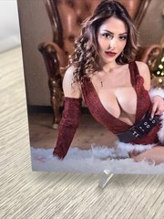 Contemporary Pinup Girl 4×6 Photo – Fine Art Color Print – Brunette Model