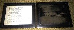 VIK MUNIZ ‘Under the Bed’ SIGNED Ambrotype Photograph from ‘Clayton Days’ Framed