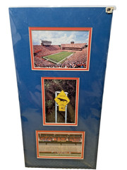 Steve Vaughn Signed 20X10 Photography Gator Country UF Florida Gators Football