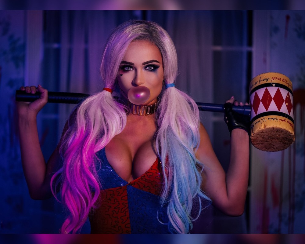Scarlett Bordeaux 8×10 Art Photo Print WWE Wrestling AEW Harley Quinn Onlyfans