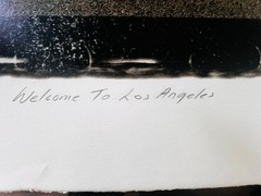 “WELCOME TO LOS ANGELES” – Eriberto Oriol Modern Multiples Limited Edition#28/45