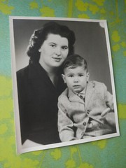 «AMERICA»: OLD PHOTO, PORTRAIT, FAMILY PORTRAIT, MOTHER, CHILD, LADY, BOY!
