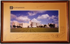 Scott & White Hospital, Temple, Texas, USA, Framed and signed