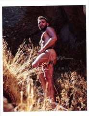 11 X 8.5 Alan Lyon Original Male Photo gay interest (3) Alex in nature