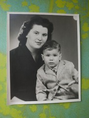 «AMERICA»: OLD PHOTO, PORTRAIT, FAMILY PORTRAIT, MOTHER, CHILD, LADY, BOY!