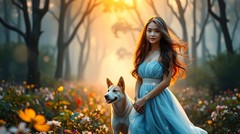 HD Digital Image Picture Photo 5 Wallpaper Background Desktop Bulk AI Art Print
