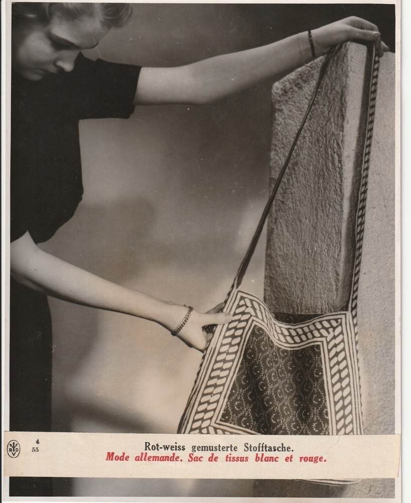 Photo Print Argentique Bilderdienst 1940 Press Photo 18X22 Germany