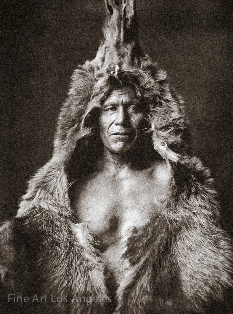 Edward Curtis Photo – «Bears Belly» Arikara, 1908
