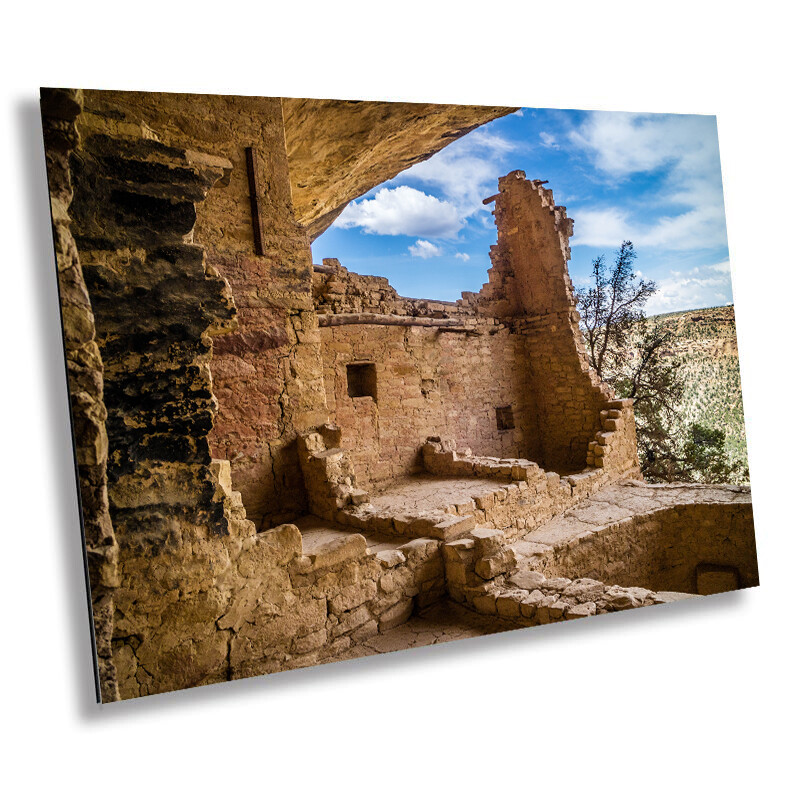 Up Close with History: Balcony House, Mesa Verde National Park Print