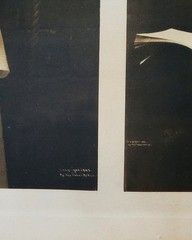 Rare 1893 Taber Art Co. Framed Sepia Triptych Photo of Children in Church Robes