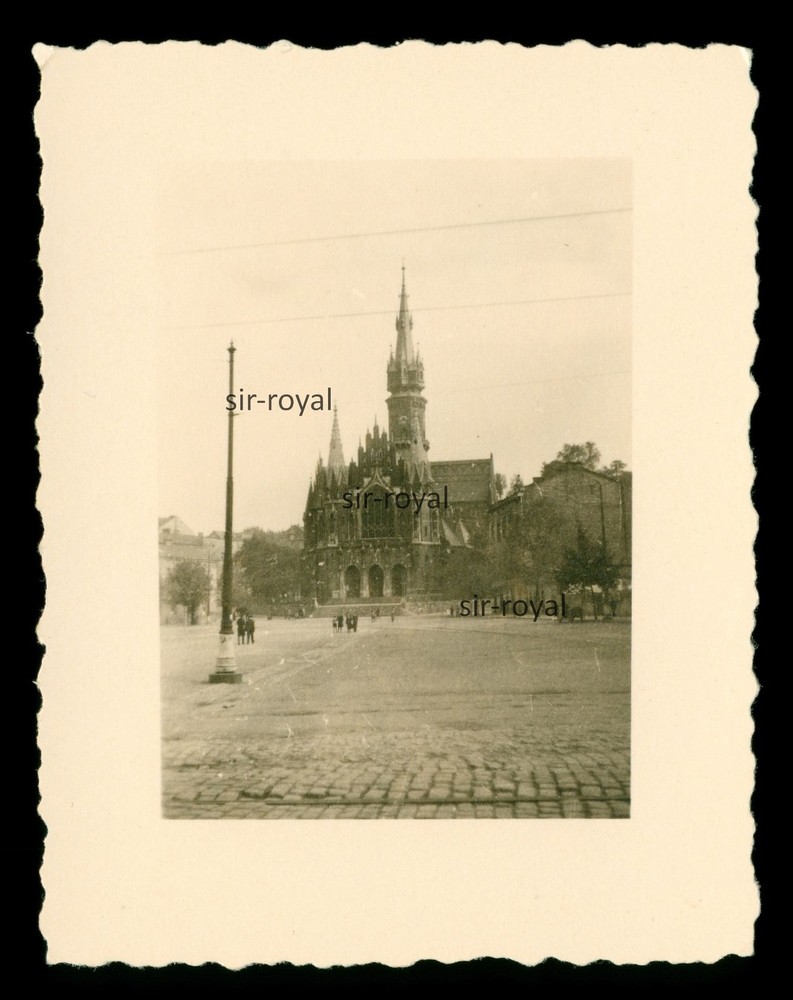 Krakow Circa 1940 – St Joseph Church – Poland – Photo 6x8cm