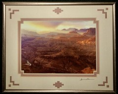 James Thomson Signed Print #2 Grand Canyon Pucci Gallery 8×10 Desert Art Sunset
