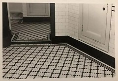 Rare Jeffrey Fraenkel Gallery B&W Print Photograph Silver Film Bathroom Interior