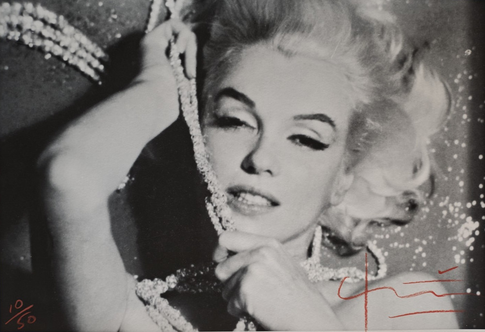 Bert Stern – Marilyn Monroe sultry portrait – limited & signed
