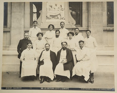Photo Print Analog France Paris Hospitals Group HOTEL DIEU 22X28Cm 1910