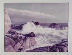 «The Big Wave» By Karl Bonfert Original Photograph Framed & Signed 21×17″ PPC