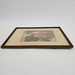 Antique Signed Wallace Nutting Colored Photo «Doctor’s Door» Larkin-Rice House