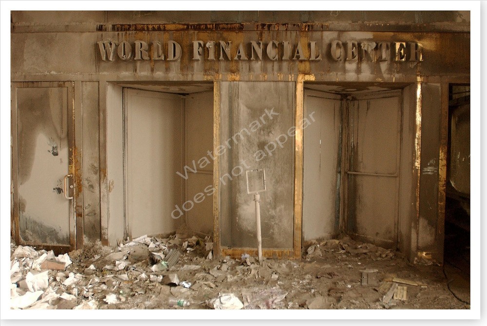 Financial Center World Trade Center 9/11 Ground Zero Silver Halide Photo