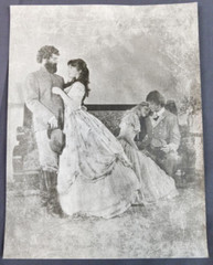 Hendrickson Original Photo B&W WIVES HAPPY THAT THEIR HUSBANDS ARE HOME 10×13″