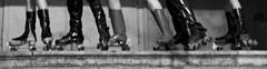 girls and sport men on roller skates, world-famous circus production, István ELE