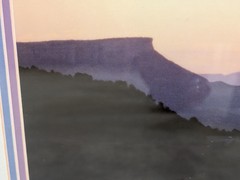 Limited Edition Photograph by Ray Turner – Sleeping Ute Mountain & Mesa Verde