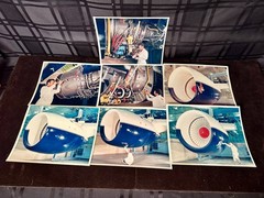 Vtg 1989 GE Aircraft Engine Technical Photos Lot 7 General Electric Jet Aviation