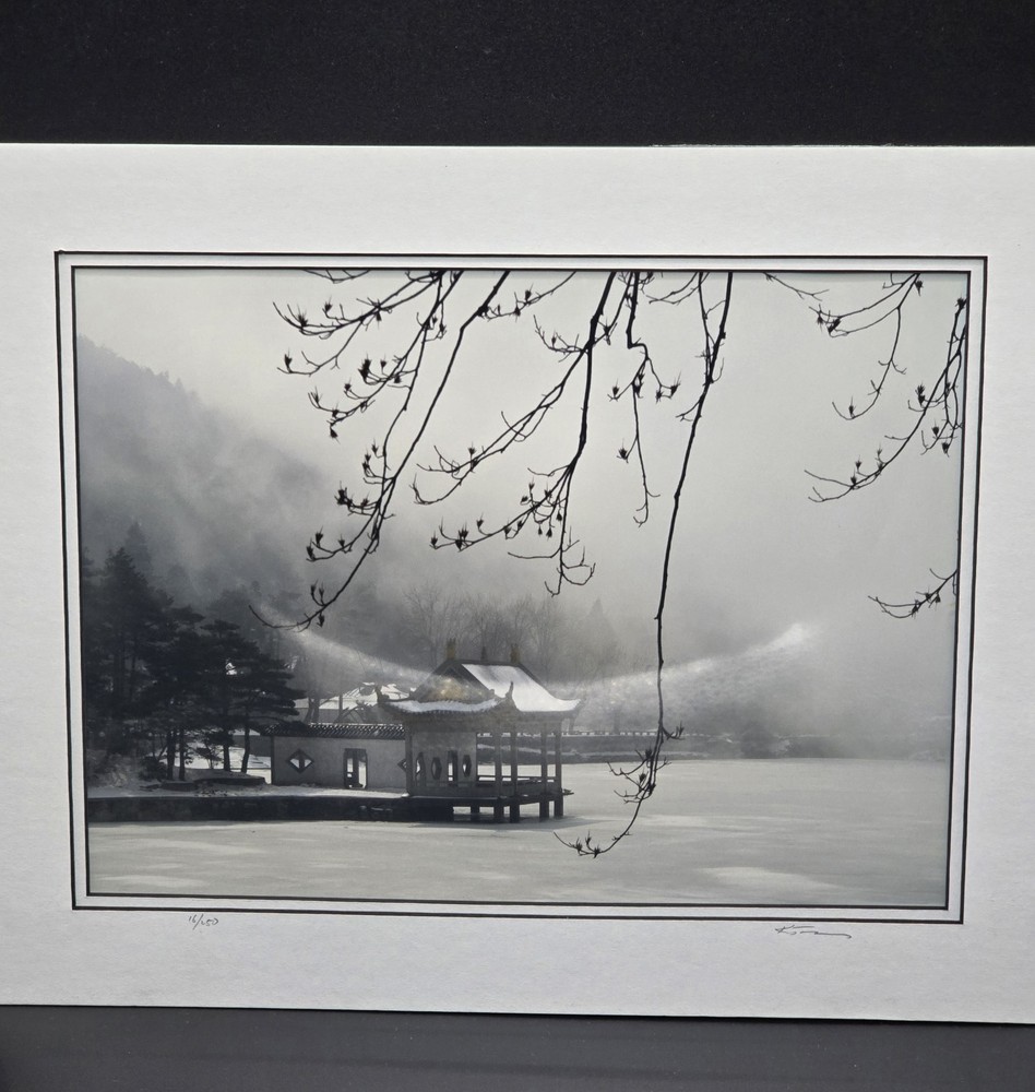 LuShan Ruqui Lake Jiangxi Province China Signed Kenny Tong Photo Print