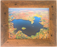 Oneida Lake, Oneida County Town of Woodboro, Wisc. Aerial Photo. Frame Optional.