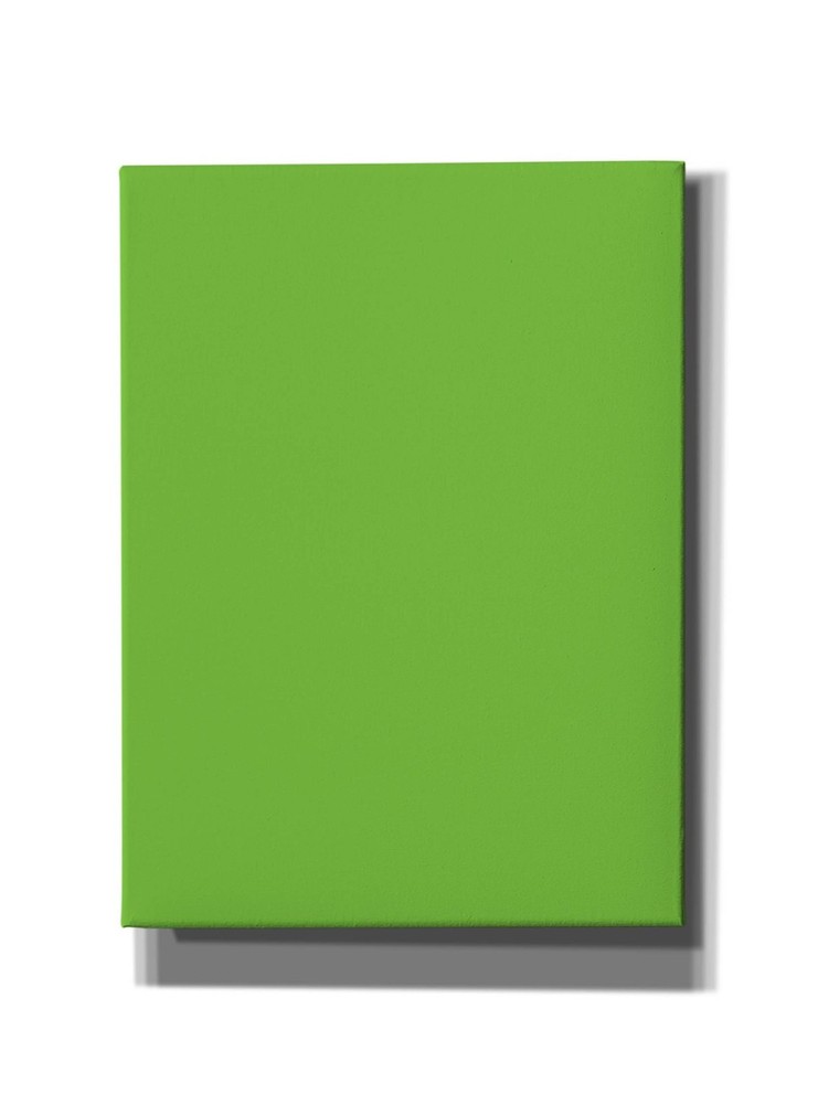 Epic Art Group Artist Stretched Bright Green Printed Canvas, 40″x54″x1.5″ Gre…