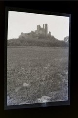 Great old negative – Hanstein Castle ruins 1900-1920
