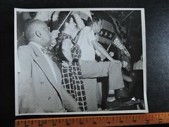 Signed 1948 Wallace Campaign African-American Philadelphia PA PHOTO Joe Schwartz