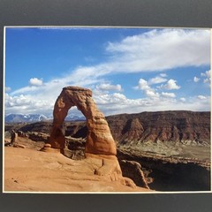 Matted Southwest Landscape Photo Print 11 X 14 Wall Art Gallery Decor