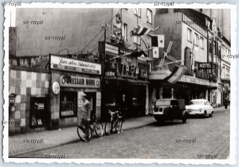 Hamburg 1960s – St Pauli Street Scene Taboo – Photo 10x7cm
