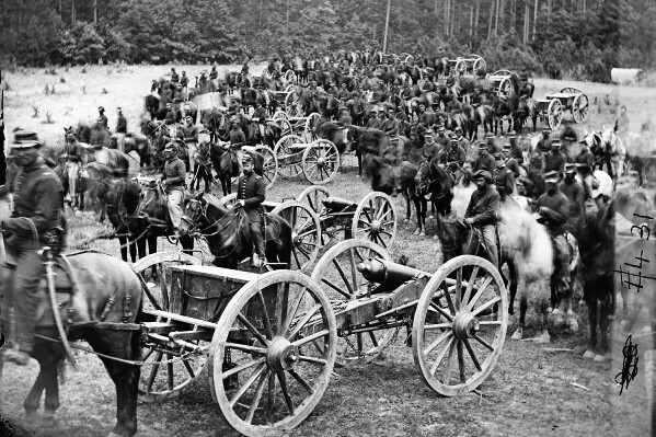 New Civil War Photo: Gibson’s Horse Artillery at Fair Oaks, Virginia – 6 Sizes!