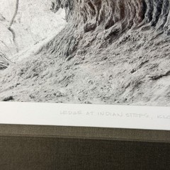 DAVID H GIBSON Photography Signed LEDGE AT INDIAN STEPS, KLONDIKE RANCH, TEXAS