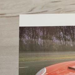 California Spyder 250 GT Color Print Page Sports Car Picture Frameable Art